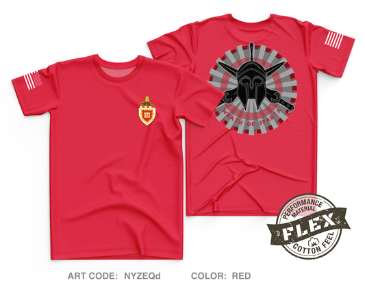 HHC | 3 EN SPARTANS Core Men's SS Flex Performance Tee - NYZEQd