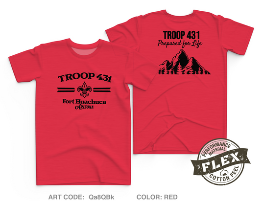 Troop 431 Core Men's SS Flex Performance Tee - Qa8QBk
