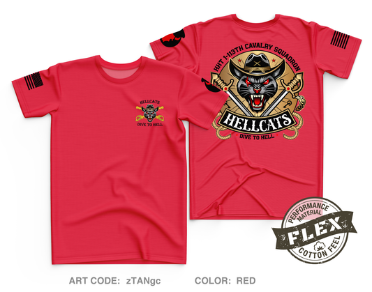 HHT/1-113 CAV Fundraising Collection Core Men's SS Flex Performance Tee - zTANgc