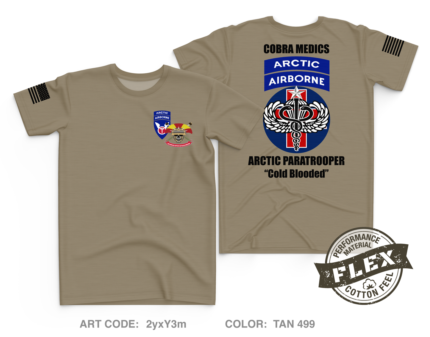 Cobra Medics 725 BSB Core Men's SS Flex Performance Tee - 2yxY3m