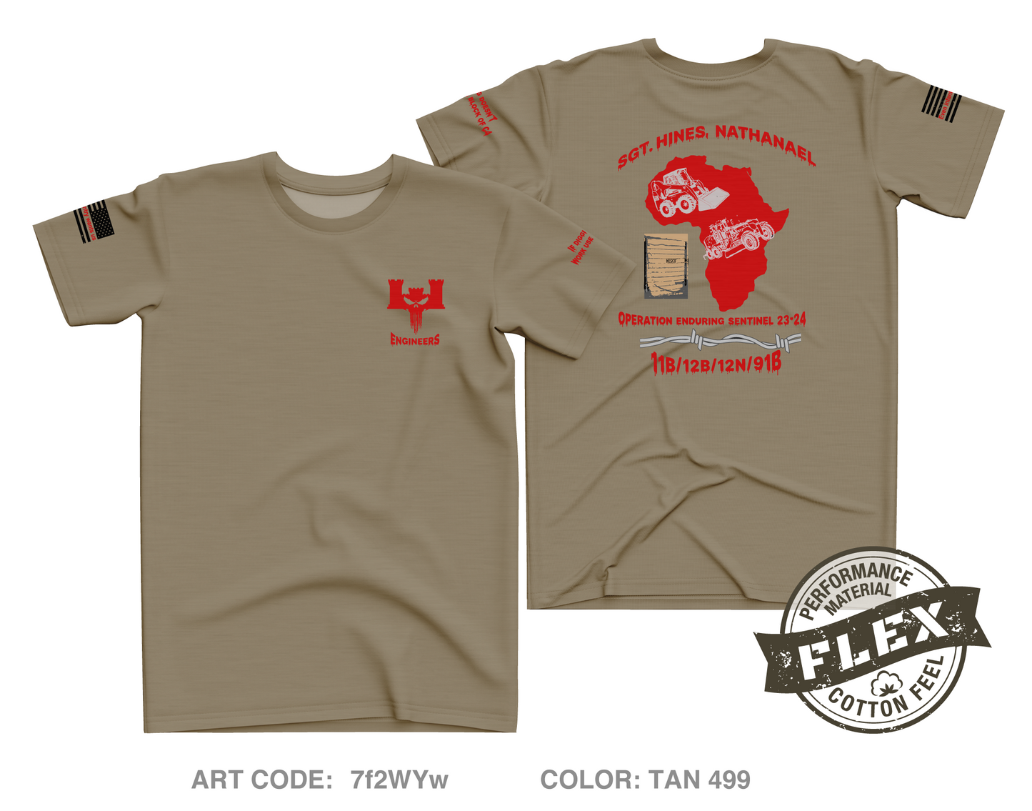 TF-Bataan Battle Core Men's SS Flex Performance Tee - 7f2WYw