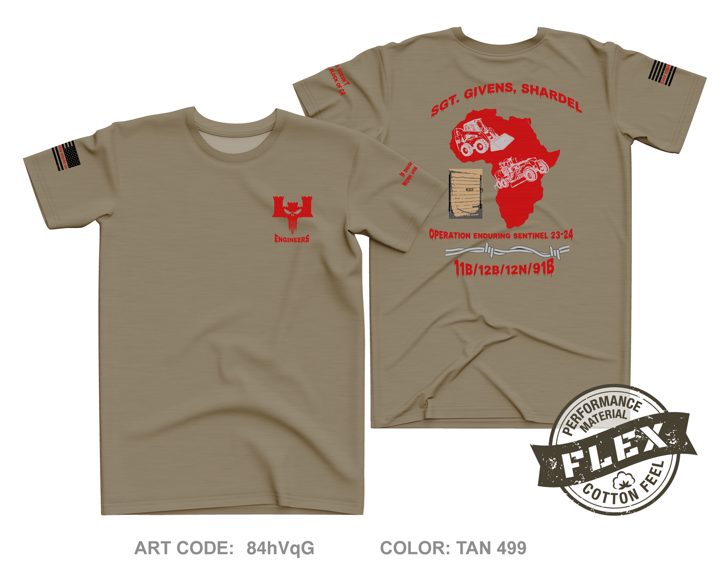 TF-Bataan Battle Core Men's SS Flex Performance Tee - 84hVqG