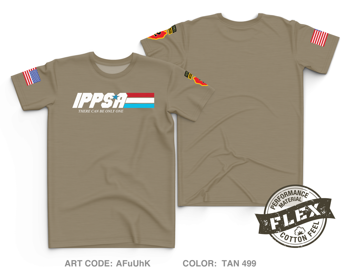 IPPS-A - 2|25 Core Men's SS Flex Performance Tee - AFuUhK