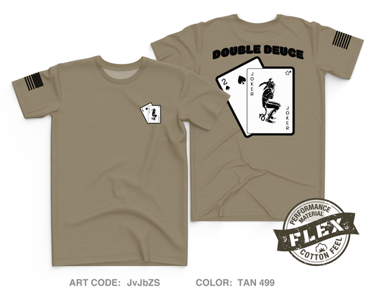 Bravo 2-2 Double Deuce Core Men's SS Flex Performance Tee - JvJbZS