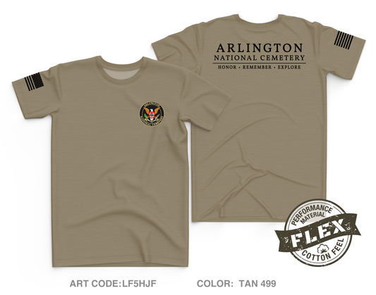 Arlington National Cemetery Core Men's SS Flex Performance Tee - LF5HJF