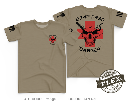 874th FRSD Core Men's SS Flex Performance Tee - PmKgeJ