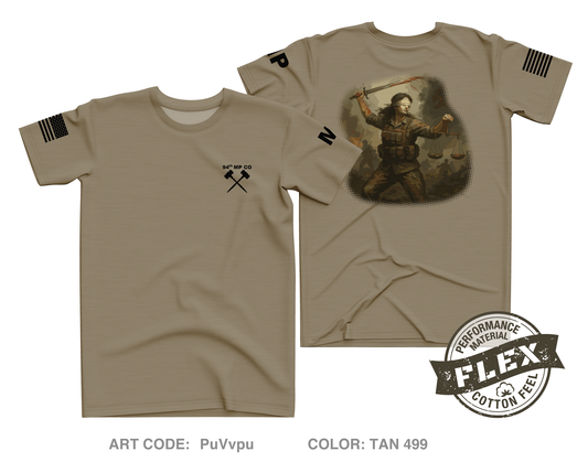 94th MP CO Core Men's SS Flex Performance Tee - PuVvpu