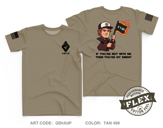 C Co FiST 1-32 1BCT 10th MTN DIV LI Core Men's SS Flex Performance Tee - QShXdP