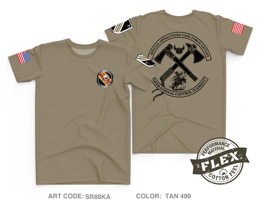 HHC, 3rd BN, 5th SFG(A) Core Men's SS Flex Performance Tee - SR88KA