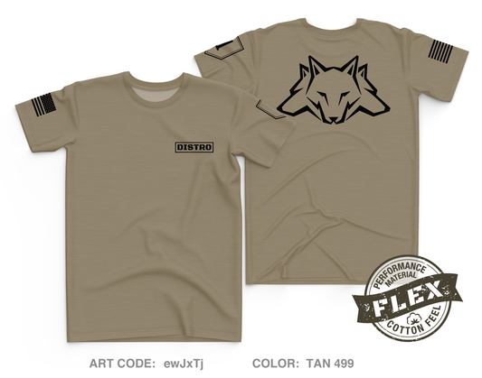 Distro Platoon, I FSC, 1-16IN Core Men's SS Flex Performance Tee - ewJxTj