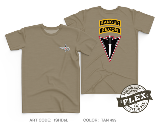 2-508th, HHC, Scouts Core Men's SS Flex Performance Tee - fSHDeL