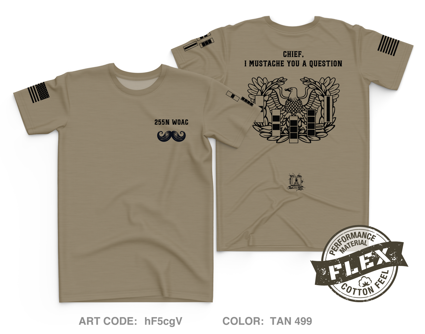 WOAC 255N Core Men's SS Flex Performance Tee - hF5cgV