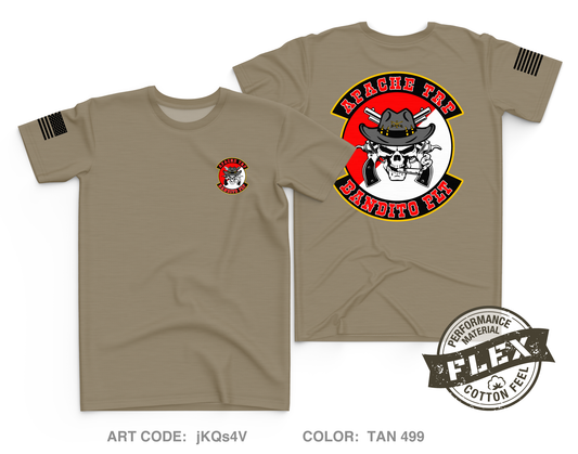 1st plt, A trp, 1-7 cav Core Men's SS Flex Performance Tee - jKQs4V