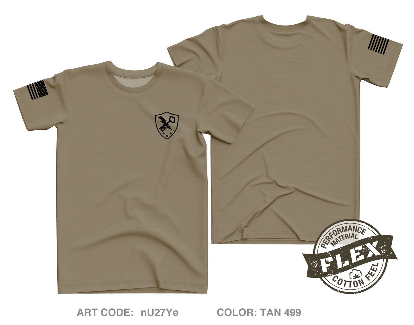 SSO Intelligence Section Core Men's SS Flex Performance Tee - nU27Ye