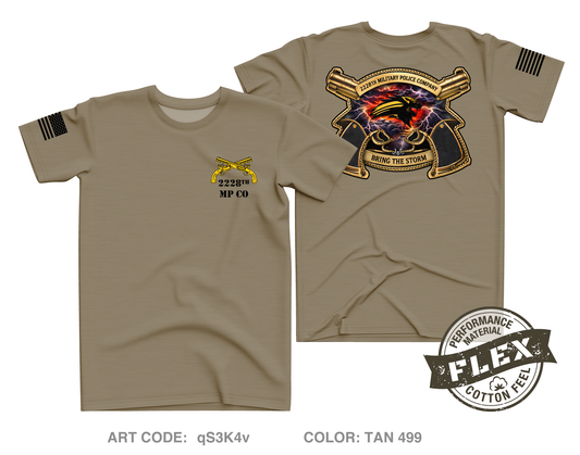 2228th MP CO Core Men's SS Flex Performance Tee - qS3K4v