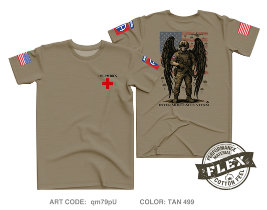 HSC 122 Medics Core Men's SS Flex Performance Tee - qm79pU