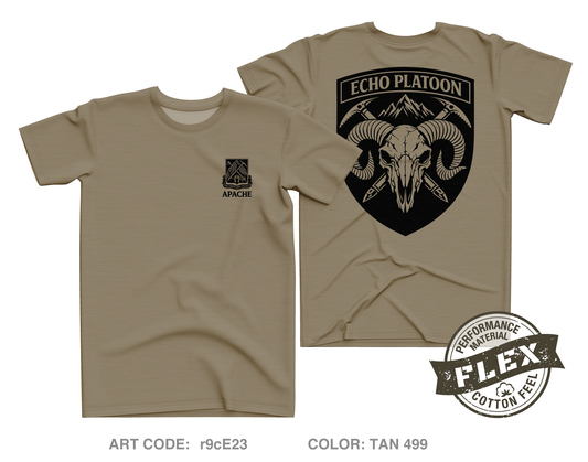 Echo Platoon Core Men's SS Flex Performance Tee - r9cE23