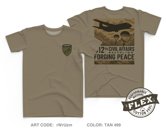 412th Civil Affairs HHC Core Men's SS Flex Performance Tee - rWrUzm