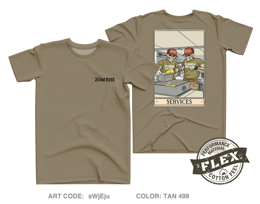 201st RHS Core Men's SS Flex Performance Tee - sWjEju