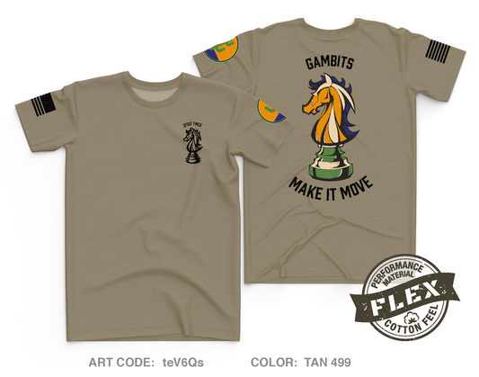 371st TMCE Core Men's SS Flex Performance Tee - teV6Qs