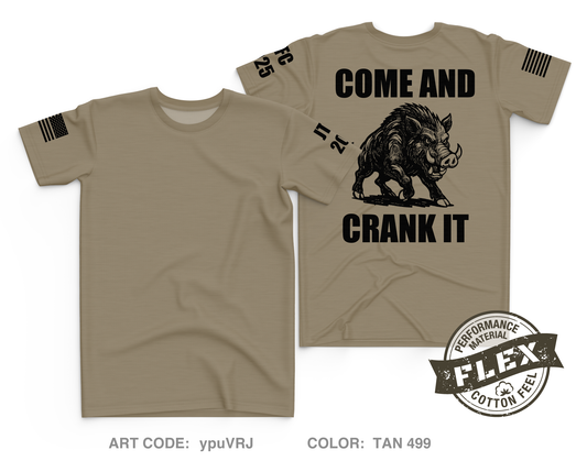 1st Platoon Wild Baboons Core Men's SS Flex Performance Tee - ypuVRJ