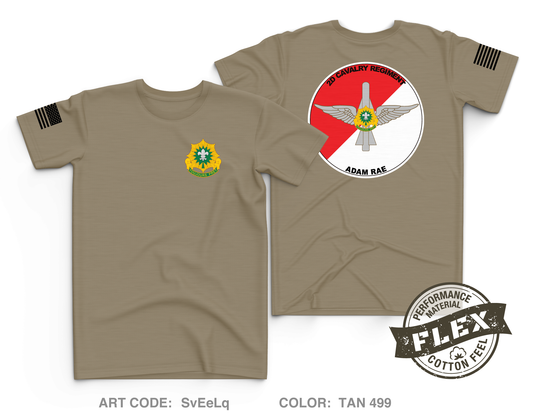 2CR ADAM|RAE Core Men's SS Flex Performance Tee - SvEeLq