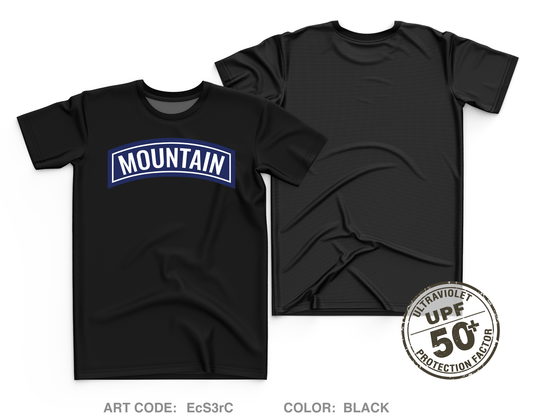 Mountain Training Group Core Men's UPF 50+ Performance SS Tee - EcS3rC