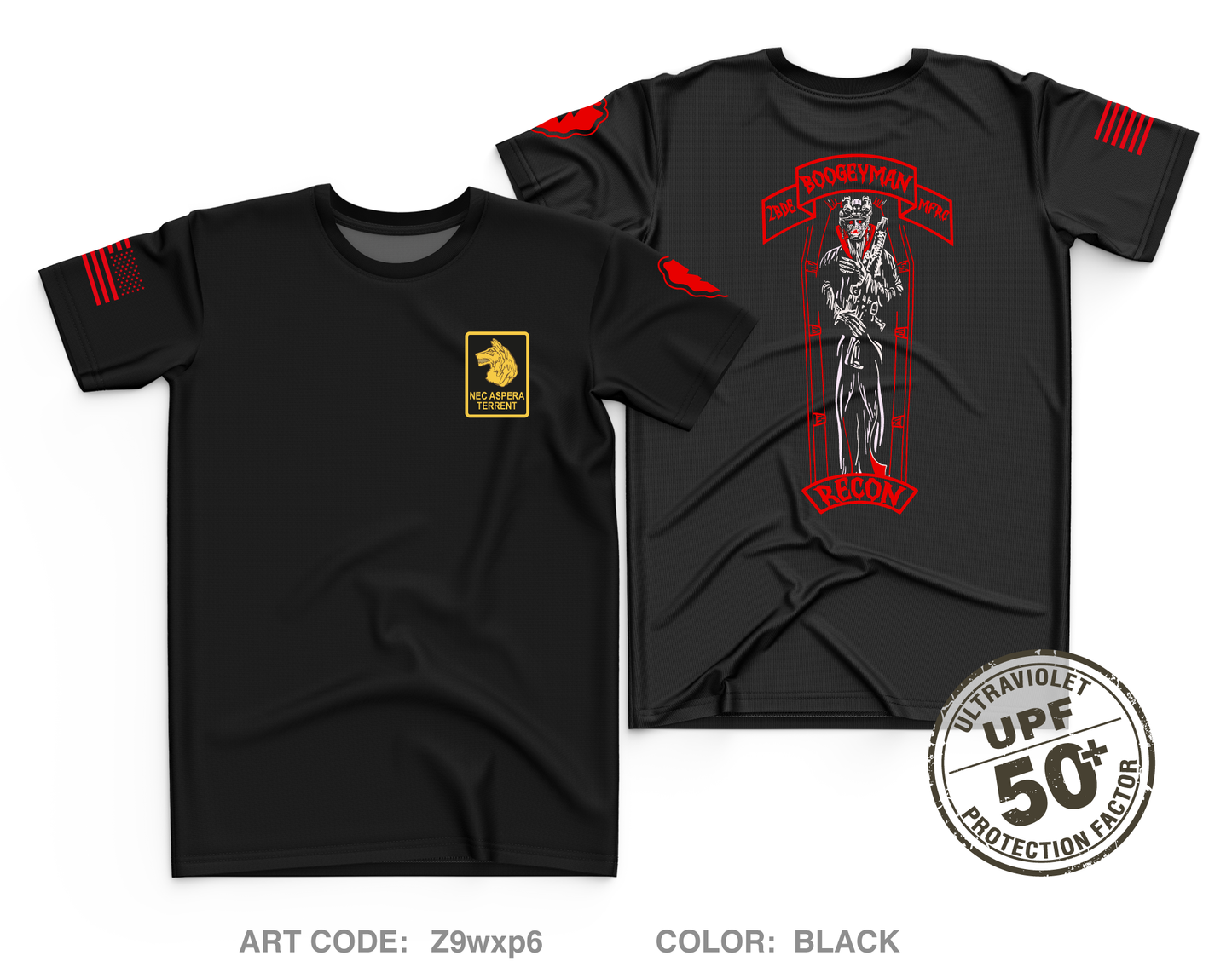 Shadow Platoon Recon MFRC Core Men's UPF 50+ Performance SS Tee - Z9wxp6