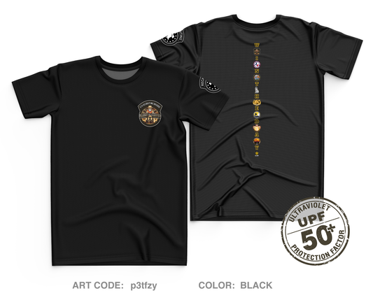 Alamo Warriors Core Men's UPF 50+ Performance SS Tee - p3tfzy