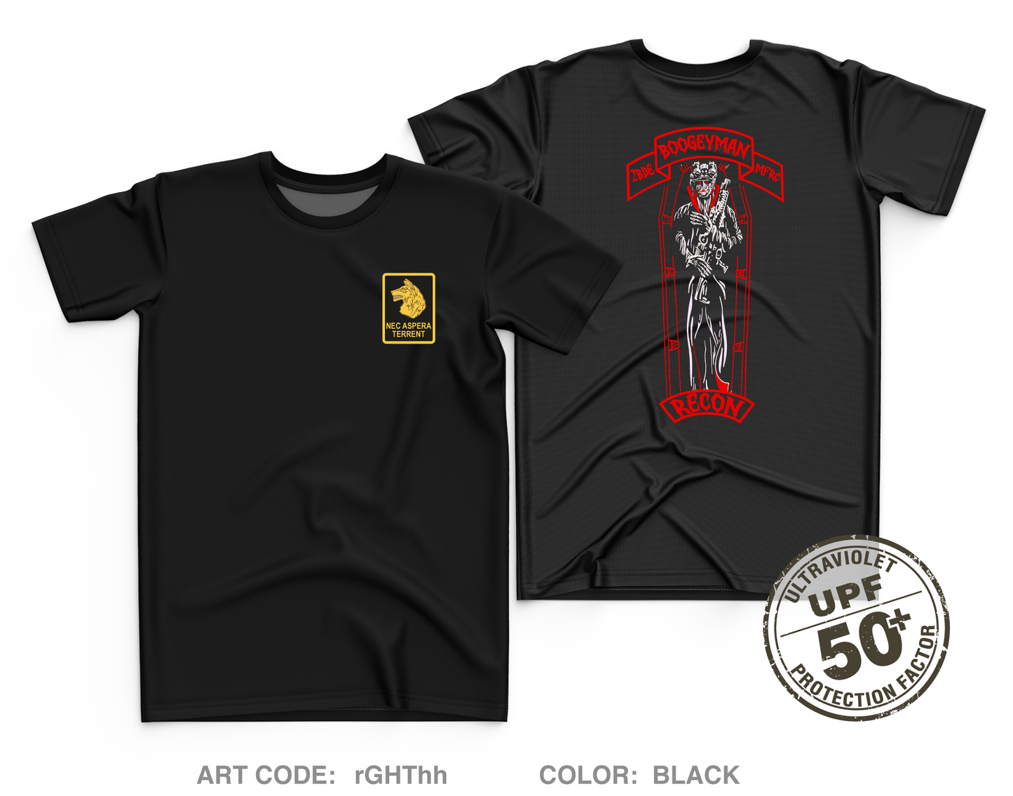 Shadow Platoon Recon MFRC Core Men's UPF 50+ Performance SS Tee - rGHThh