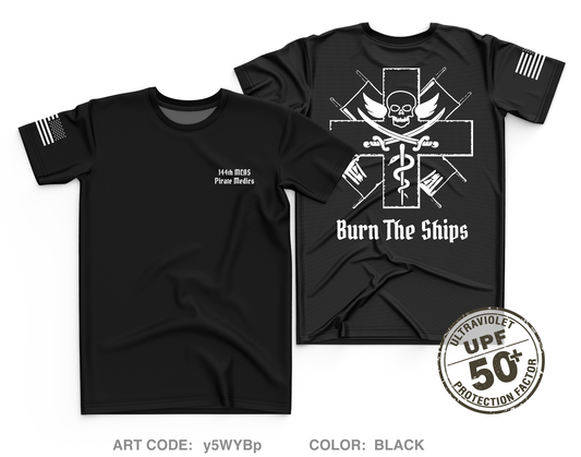 144th MCAS Fundraising Collection Core Men's UPF 50+ Performance SS Tee - y5WYBp