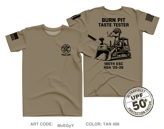 180th ESC Store 2 Core Men's UPF 50+ Performance SS Tee - MvEGyY