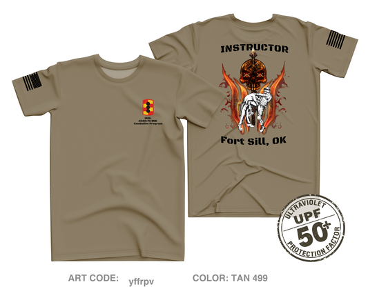 Head Hunter's Combatives Program Core Men's UPF 50+ Performance SS Tee - yffrpv