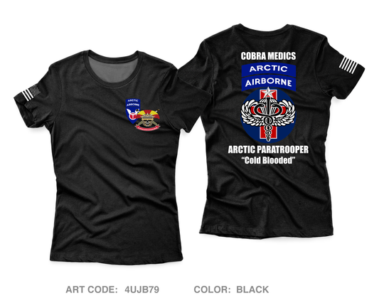 Cobra Medics 725 BSB Core Women's SS Performance Tee - 4UJB79