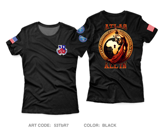 A DET, 307th MI BN, 207th MIB Core Women's SS Performance Tee - 53TbR7