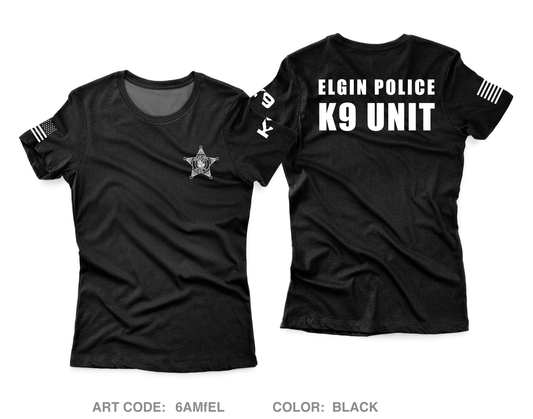 Elgin K9 Unit Core Women's SS Performance Tee - 6AMfEL