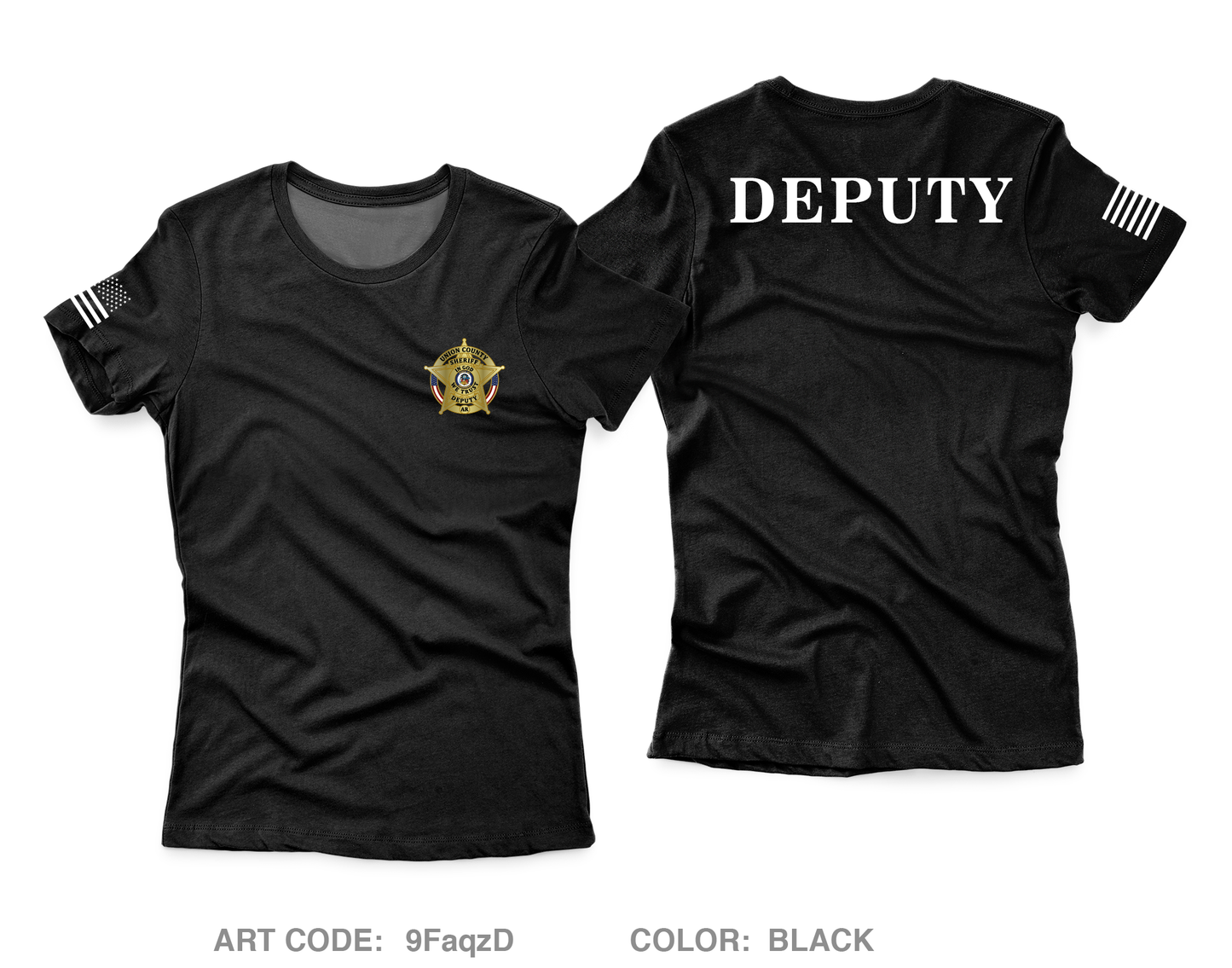 Union County Sheriff's Department Core Women's SS Performance Tee - 9FaqzD