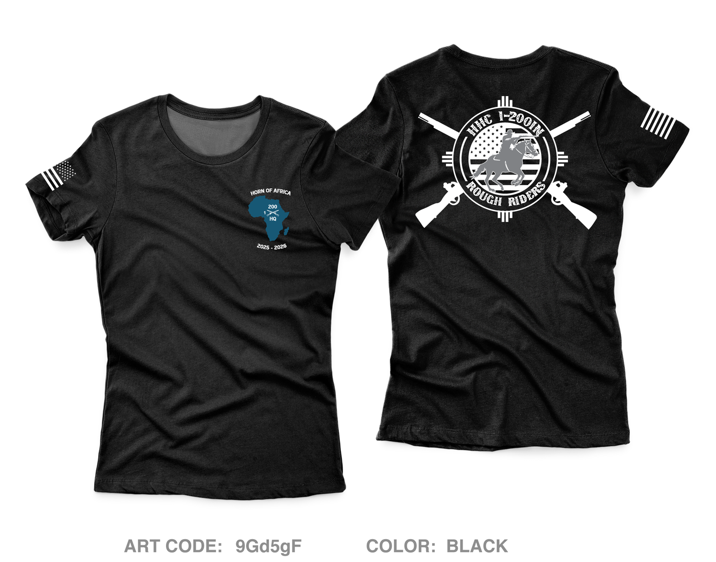 HHC, 1-200 Infantry Core Women's SS Performance Tee - 9Gd5gF