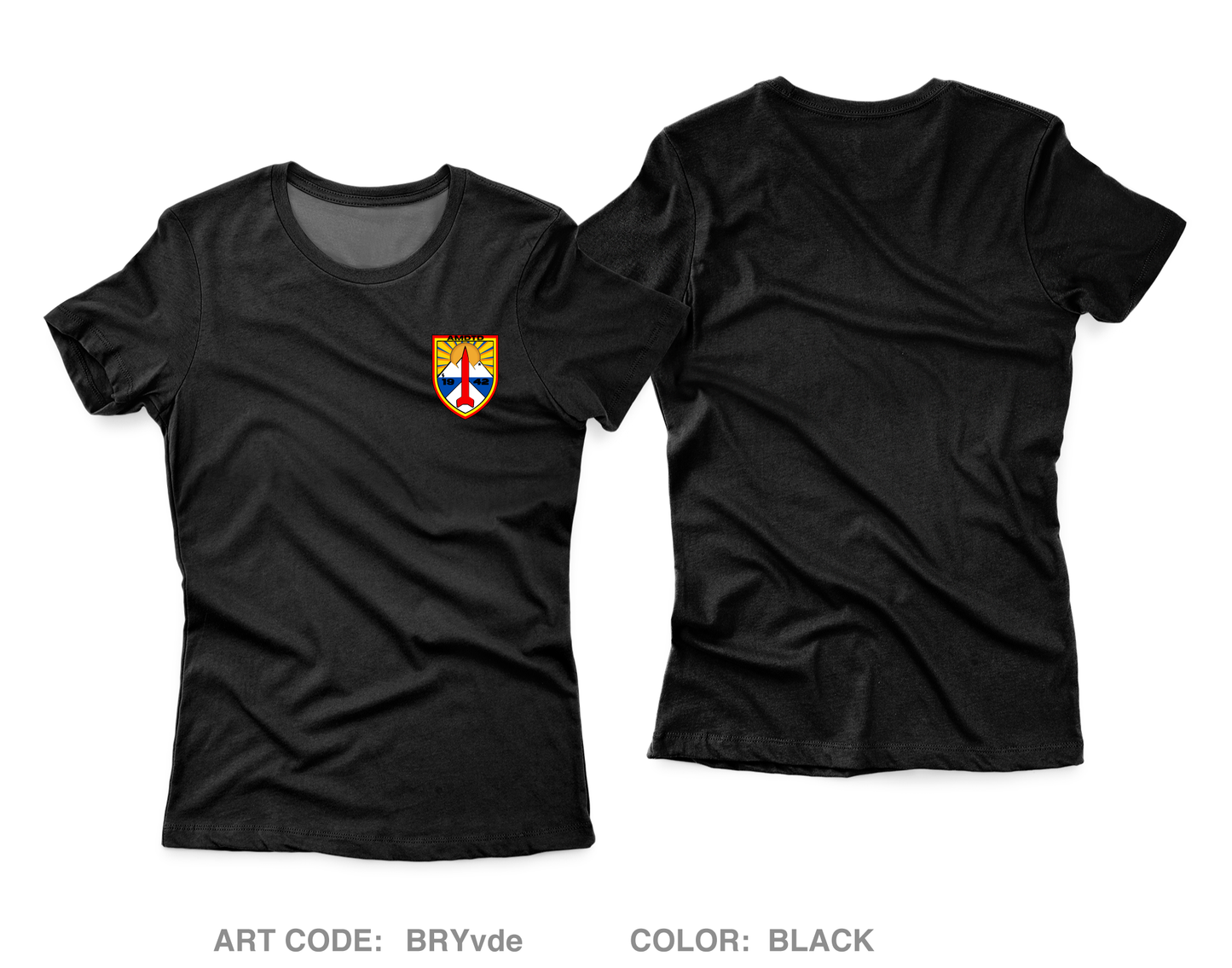 Air and Missile Defense Test Directorate (AMDTD) Core Women's SS Performance Tee - BRYvde