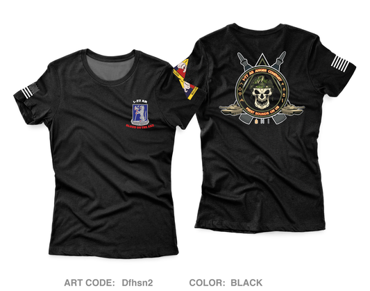 Anger Co, 1-77 AR - Unit Gear Core Women's SS Performance Tee - Dfhsn2