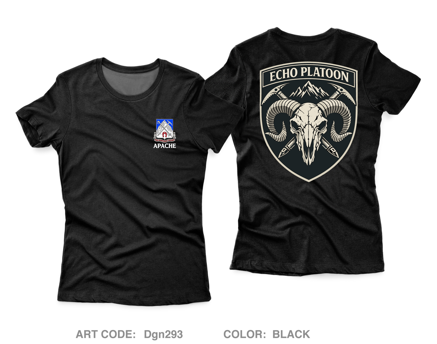 Echo Platoon Core Women's SS Performance Tee - Dgn293