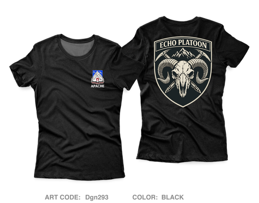Echo Platoon Core Women's SS Performance Tee - Dgn293