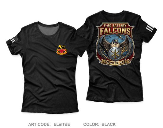 F-60th Core Women's SS Performance Tee - ELmTdE