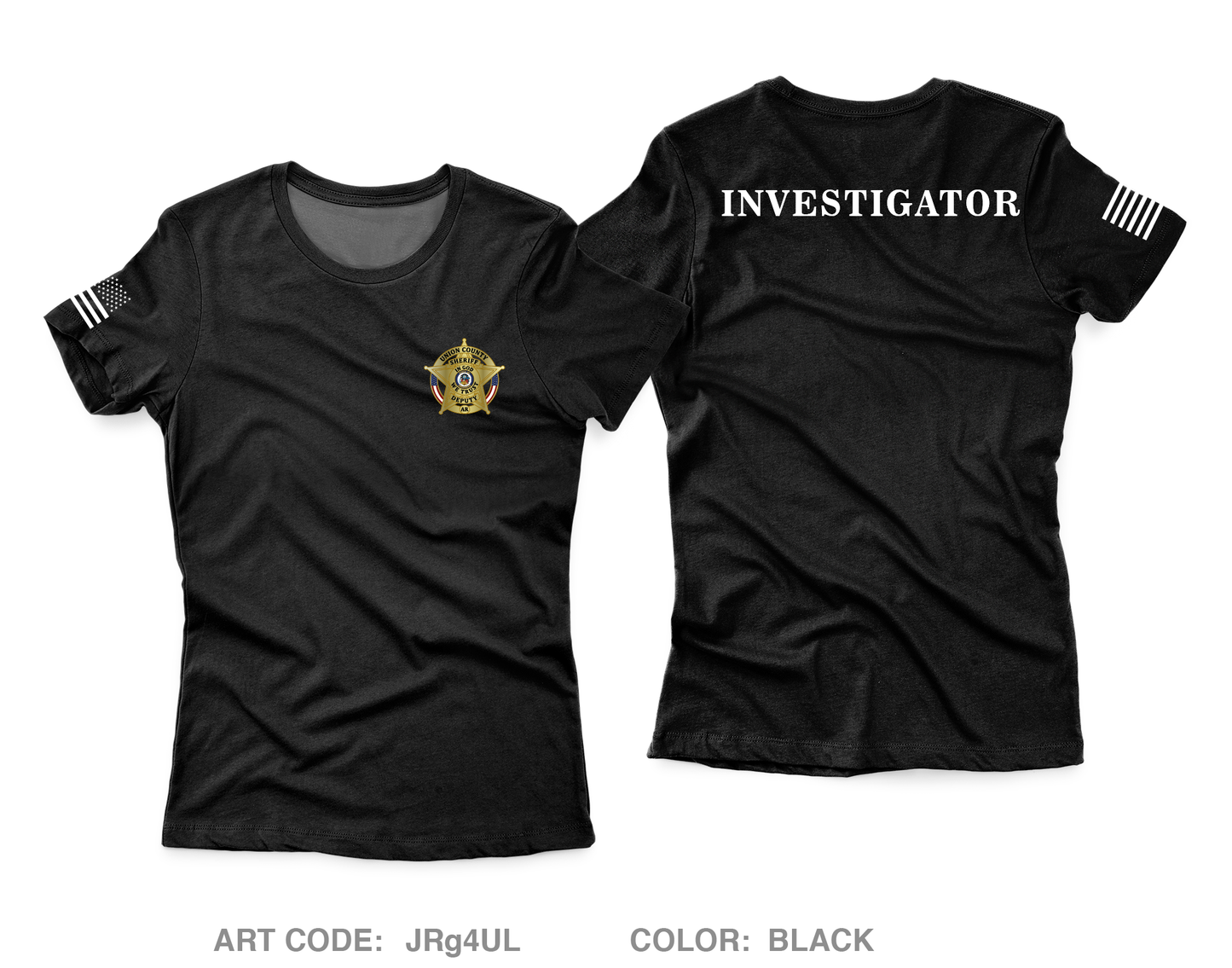 Union County Sheriff's Department Core Women's SS Performance Tee - JRg4UL