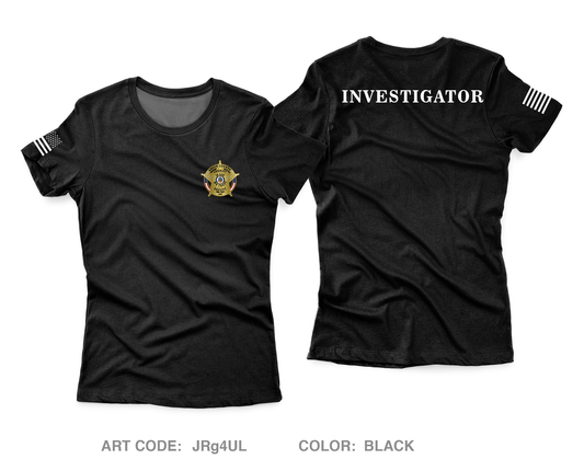 Union County Sheriff's Department Core Women's SS Performance Tee - JRg4UL