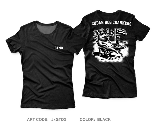 Cuban Hog Core Women's SS Performance Tee - JxGTD3
