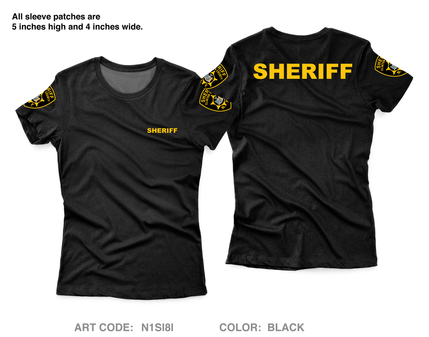 Clinton County Sheriffs Office Core Women's SS Performance Tee - N1Sl8l