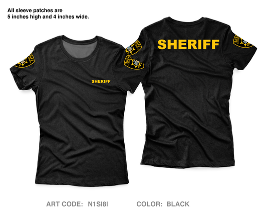 Clinton County Sheriffs Office Core Women's SS Performance Tee - N1Sl8l