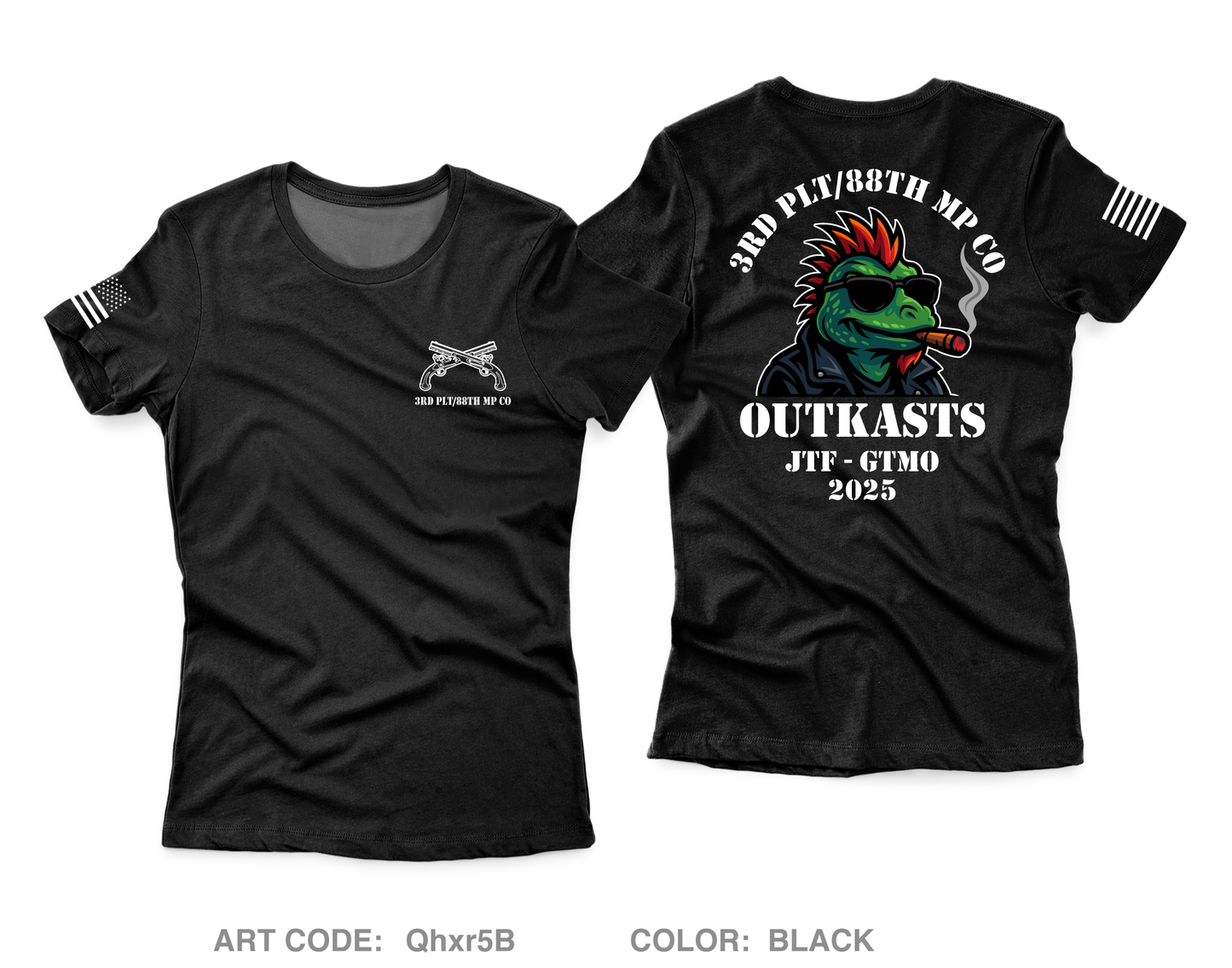 88th MP CO Core Women's SS Performance Tee - Qhxr5B