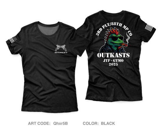 88th MP CO Core Women's SS Performance Tee - Qhxr5B